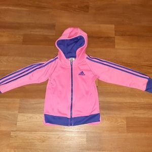 Super cute little girls ADIDAS size 6 hoodie